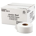 3.3 in. x 1200 ft. 1-Ply JRT Jumbo Bath Tissue - White (12/Carton) New